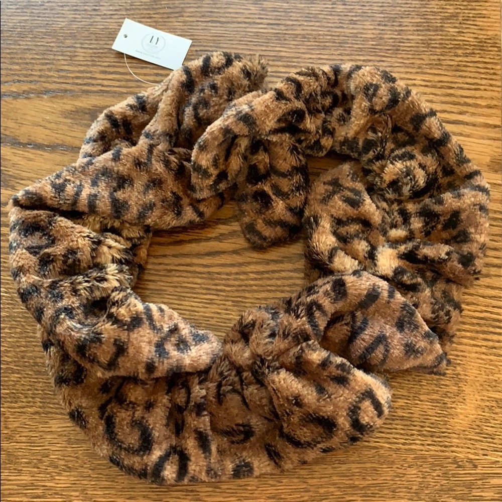 Lexi York Leopard Print Scarf